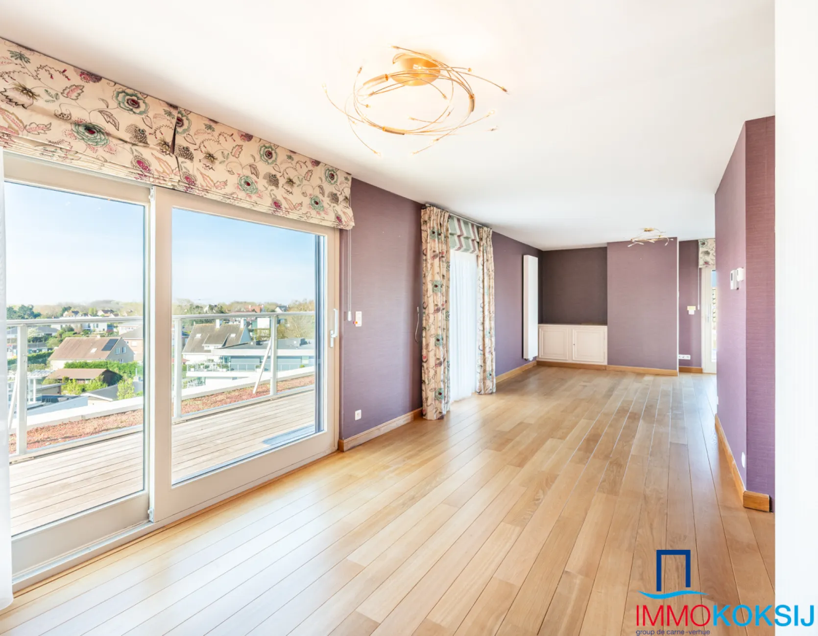 Prachtig penthouse met 2 slaapkamers en ruim terras vlakbij de Esplanade