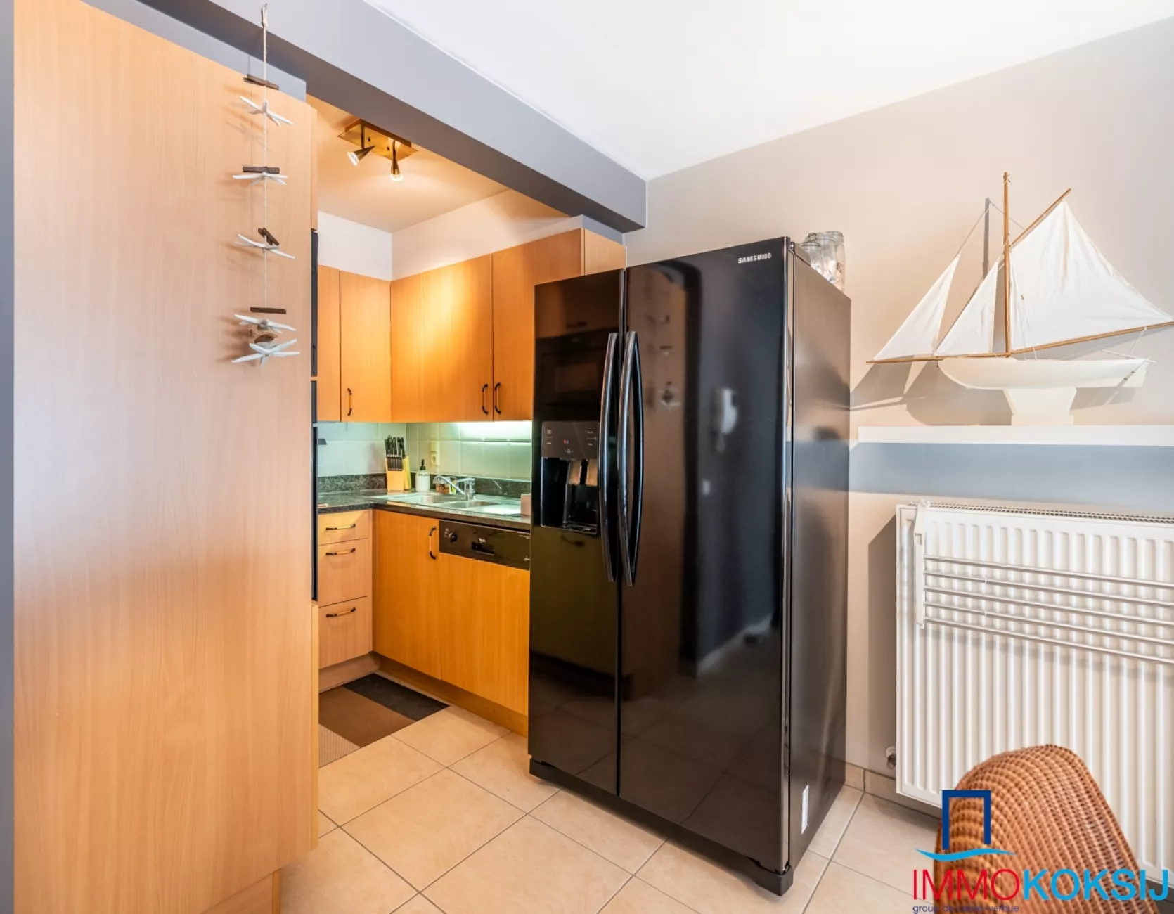 Modern volledig bemeubeld appartement met 2 slaapkamers